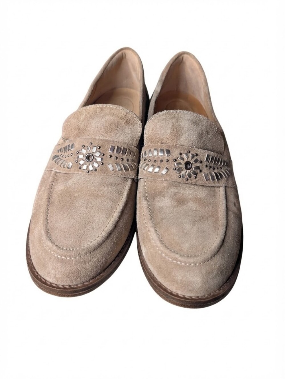 Brioso Ladies Suede Loafers